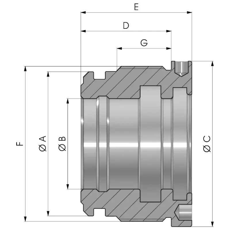 Szárvezető - normál rajz